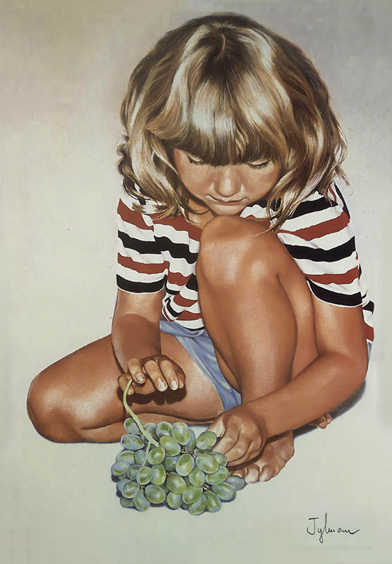 The artist's daughter