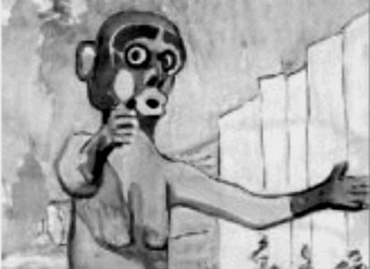 Tsonoqua study by Emily Carr